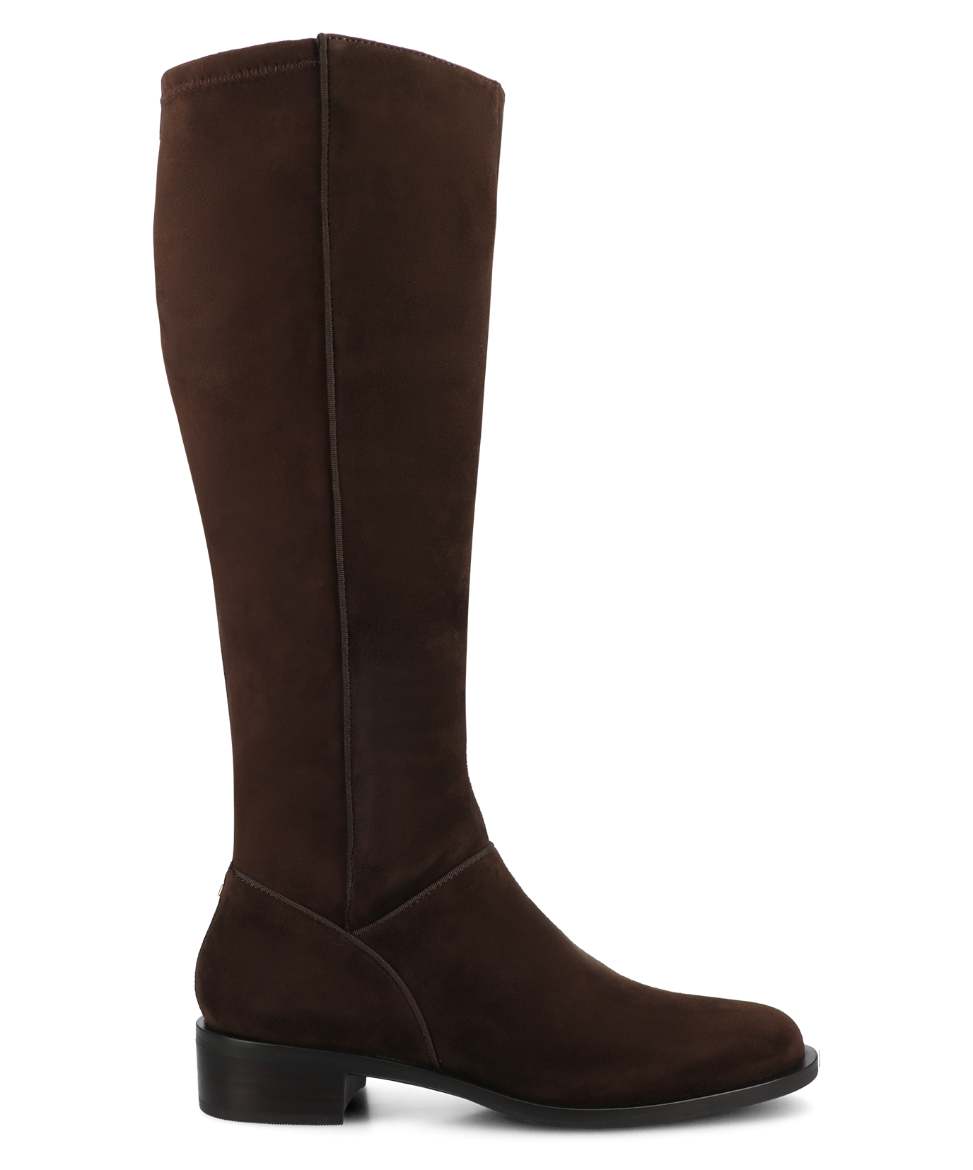 The Starling Tall Boot - Chocolate Suede - Image 3
