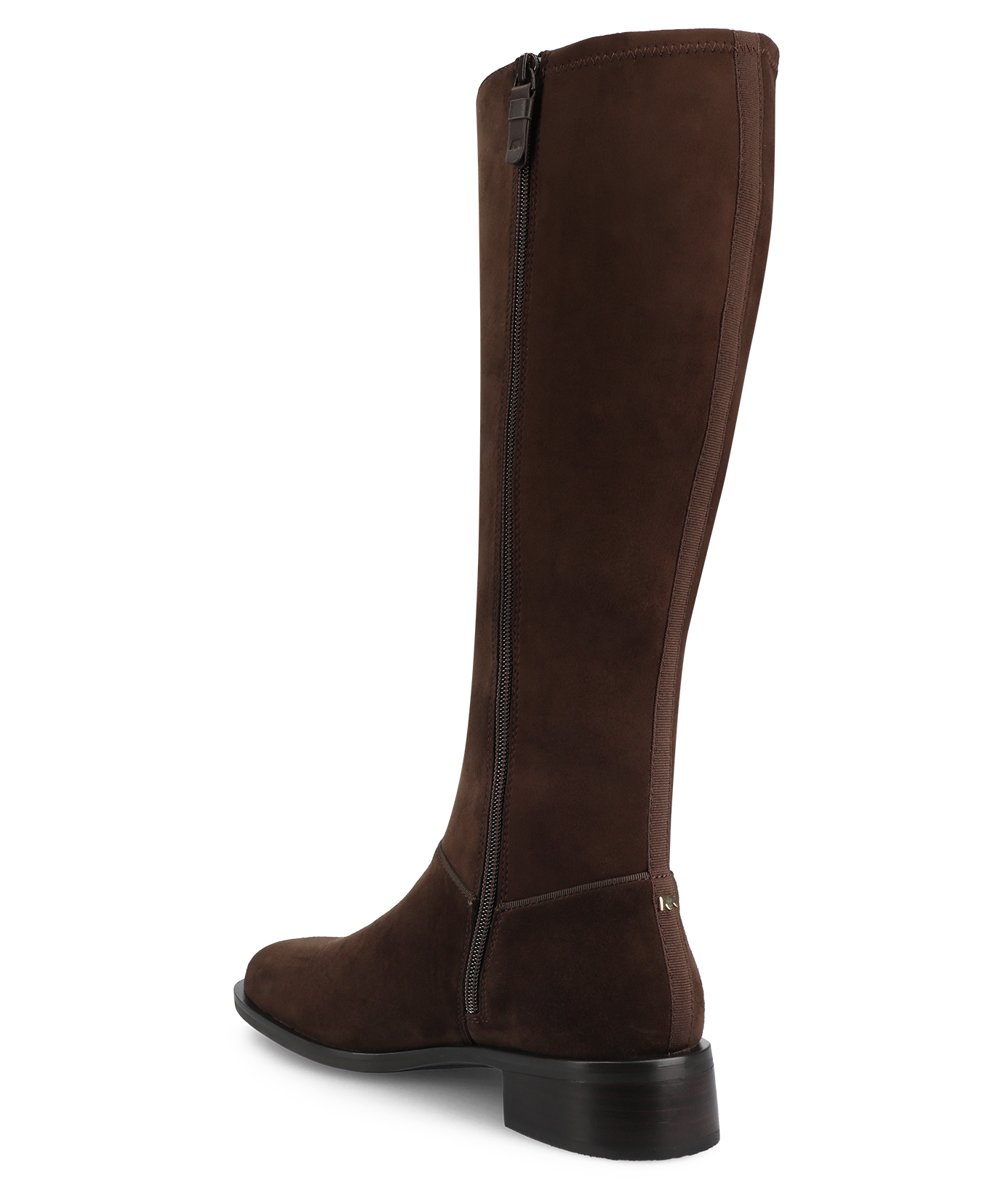 The Starling Tall Boot - Chocolate Suede - Image 4