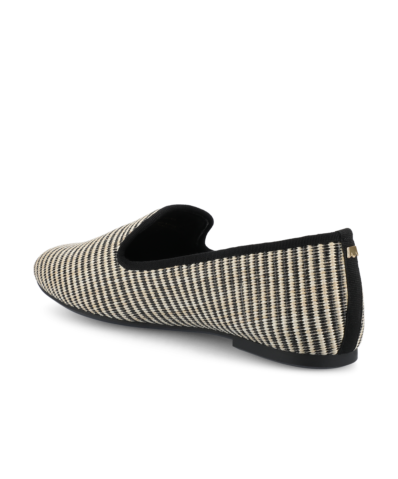 The Starling - Black/Off White Two Tone Raffia - Image 5