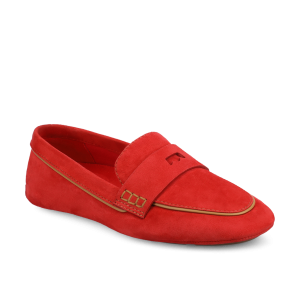 The Vesper Driver - Red Suede